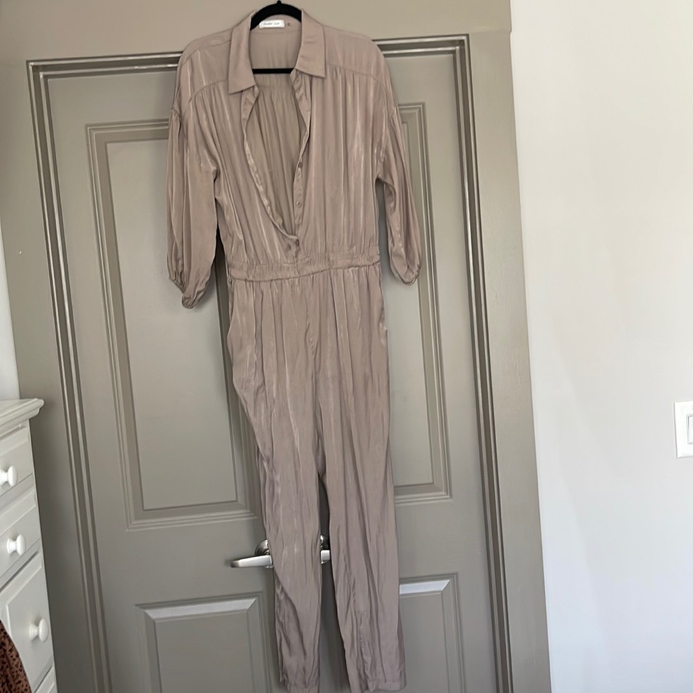 Tan Jumpsuit